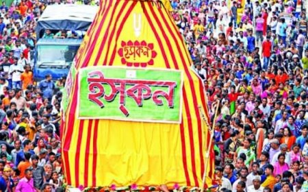 কঠুর নিরাপত্তা বেষ্টনের মধ্য দিয়ে বাংলাদেশে রথ যাত্রার প্রথম দিন নির্বিঘ্নে সম্পন্ন