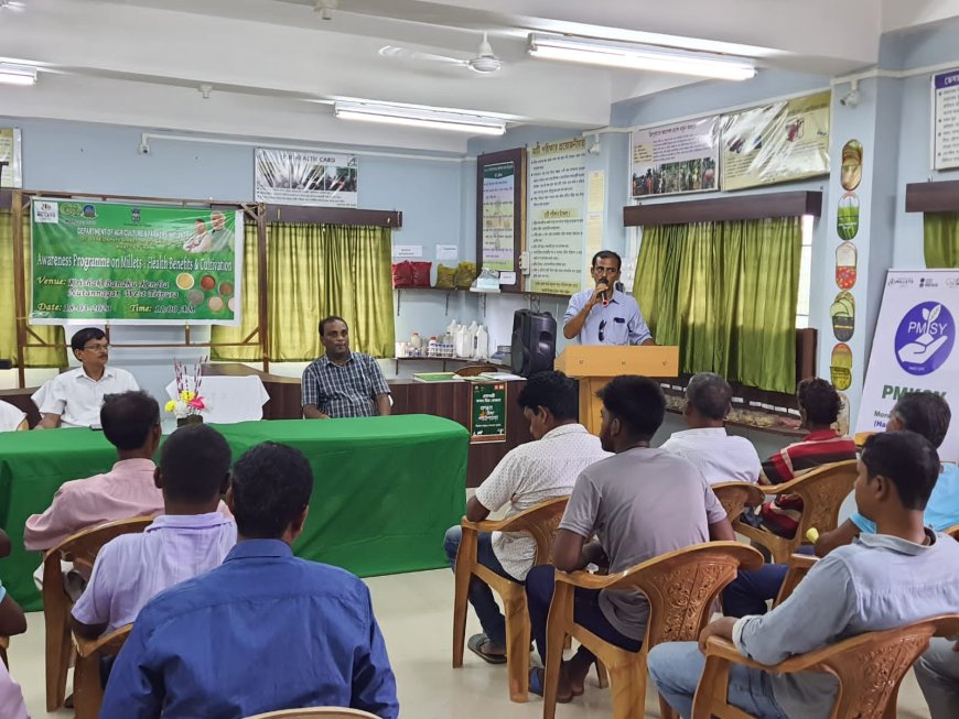 খারিফ মরশুমে দানা জাতীয় শস্যের ভারী উৎপাদন নিয়ে নতুননগরে প্রশিক্ষণ কর্মসূচি