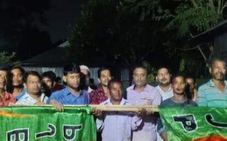 দুর্গা বাড়ি চা বাগানে ৬৮ জন CPI(M)ভোটার BJP যোগদান