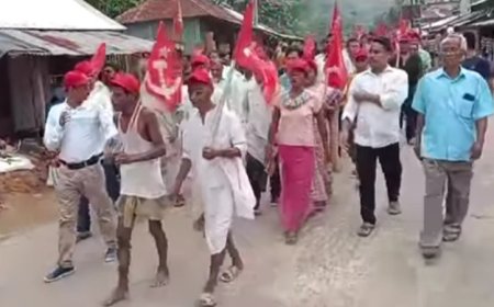 ধনপুরে BJP-র ঝড়ু হাওয়ার সামনে বিরোধীর ঝিমানো প্রচার