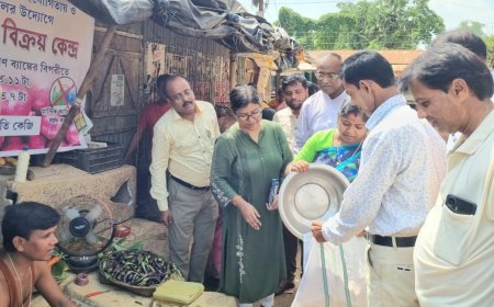 কালীবাজারে ন্যায্য মূল্যে পেঁয়াজ বিক্রির উদ্যোগ নিল মহকুমা প্রশাসন