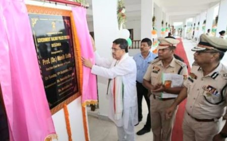 বিলোনিয়ায় রেল স্টেশনে রেল পুলিশের থানার উদ্বোধন করেন মুখ্যমন্ত্রী