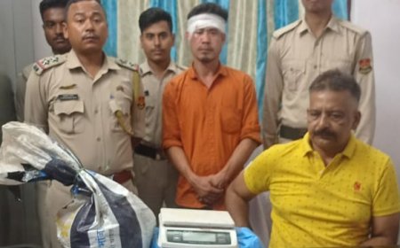 ৩ রাউন্ড গুলি চালিয়ে পিস্তল ও গাঁজা সমেত গ্রেফতার রঞ্জন