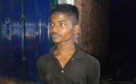 কালীবাজারে ড্রাগস সেবনকারীকে আটক করে তুলে দেওয়া হয় পুলিশের হাতে