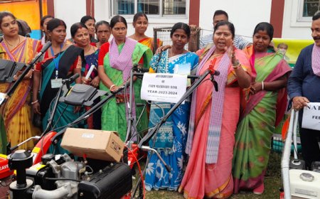 বামুটিয়ায় বিকশিত ভারত সংকল্প যাত্রায় আবেগপ্রবণ প্রতিমা ভৌমিক