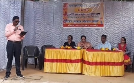 সমতট সাহিত্য পত্রিকার উদ্যোগে জঙ্গলমহলে অনুষ্ঠিত কবিতা পাঠের আড্ডা