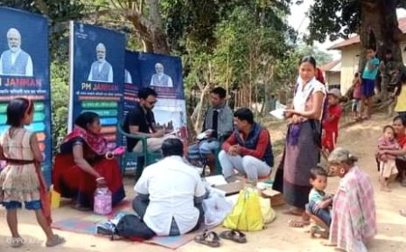 ভোমরাছড়া গ্রামে স্বাস্থ্য শিবির অনুষ্ঠিত