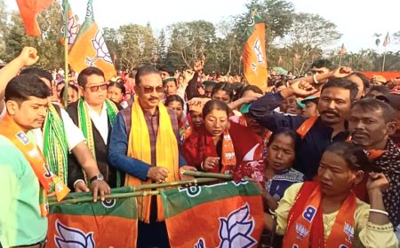 মান্দাইয়ে ৬৮৩ জন ভোটার বিরোধী দল ছেড়ে BJP- তে