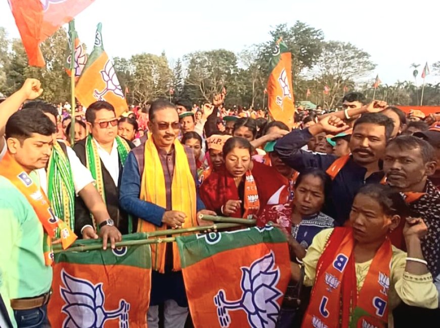 মান্দাইয়ে ৬৮৩ জন ভোটার বিরোধী দল ছেড়ে BJP- তে