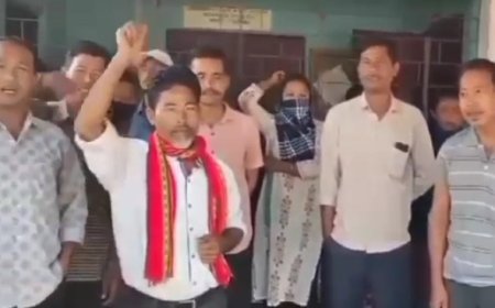 হেজামারায় ADC ভিলেজে রেগার মজুরির দাবিতে ঝুলো তালা, হয়রানির শিকার সাধারণ মানুষ