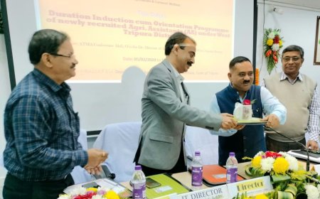 এগ্রি অ্যাসিসটেন্ট দের ১০ দিন ব্যাপী প্রশিক্ষণ শুরু