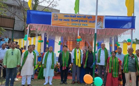 মোহনপুরে উদ্বোধন হলো অটল বিহারী বাজপেয়ী স্মৃতির নকআউট ক্রিকেট টুর্নামেন্টের