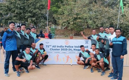 নাগপুরে হ্যান্ডবল খেলতে গিয়ে ২৬ গোলে পন্ডিচেরি পুলিশকে হারালো TSR