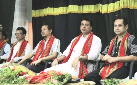 সিমনাতে তিন দলের যৌথ সভায় উপস্থিত বিপ্লব