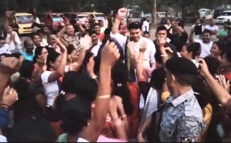 মান্দাইয়ে নৃত্য করলেন বিপ্লব কুমার দেব