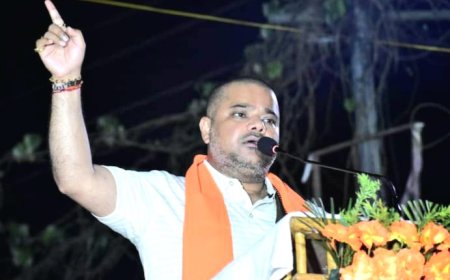 রামনগরে BJP-র নির্বাচনী সমাবেশে ভোট চাইলেন সুশান্ত