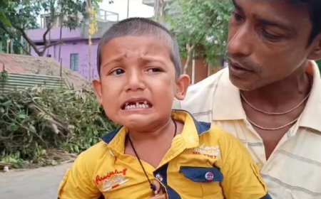 আমতলি থানা এলাকা থেকে উদ্ধার শিশু