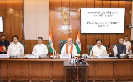 NLFT ও ATTF-র সাথে সরকারের মৌ স্বাক্ষর, সন্ত্রাসবাদীদের হিরো বানাল প্রদ্যুৎ !