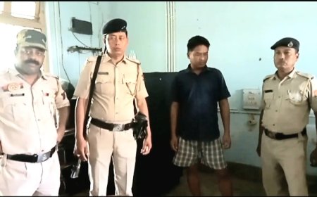 লেফুঙ্গায় অবৈধ অস্ত্র ব্যবহারকারী কুখ্যাত মলেন্দ্র দেববর্মা গ্রেপ্তার