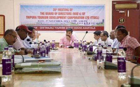 রাজ্যের পর্যটনকে আরো সমৃদ্ধ করতে বোর্ড অব ডাইরেক্টরসের সভা