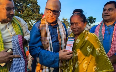 লক্ষ্মীলোঙ্গা চা বাগানে BJP-র  সভ্যপদ অভিযানে উপস্থিত রাজ্য প্রভারি