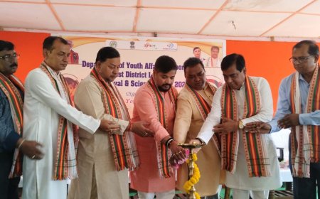 পশ্চিম ত্রিপুরা জেলা ভিত্তিক যুব উৎসবের উদ্বোধন করলেন মন্ত্রী