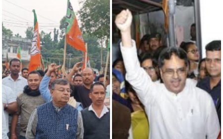 মহারাষ্ট্রে বিজেপির জয়, ত্রিপুরায় বিজয় মিছিল, পথে নামলেন মুখ্যমন্ত্রী,মোহনপুরে উল্লাস