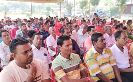 বামুটিয়ায় ধান চাষীদের নিয়ে সচেতনতামূলক আলোচনা সভা অনুষ্ঠিত