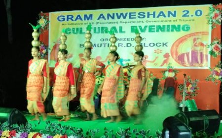 বামুটিয়ায় গ্রাম অন্বেষণের দ্বিতীয় দিনে সাংস্কৃতিক সন্ধ্যা এবং সংবর্ধনা সম্পন্ন