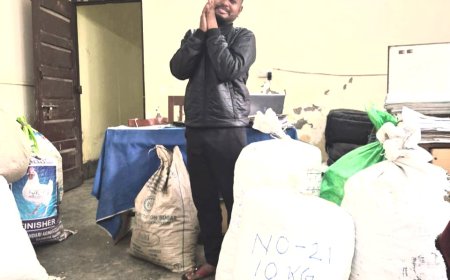 নিজ বাড়ি থেকে ২৮০ কিলো গাঁজা সহ গ্রেফতার অভিযুক্ত