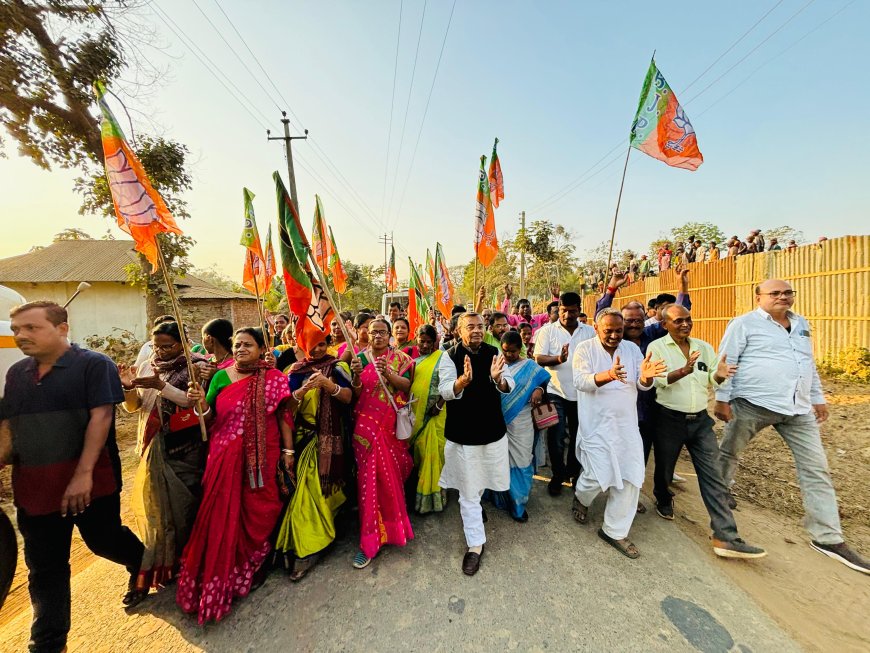 আগামী দিনের সবকটি রাজ্য হবে BJP-র, বিজয় মিছিলে মোহনপুরে বললেন মন্ত্রী