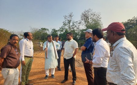 মোহনপুরে হবে ইকো ট্যুরিজম পার্ক, জমি পরিদর্শন করলেন মন্ত্রী
