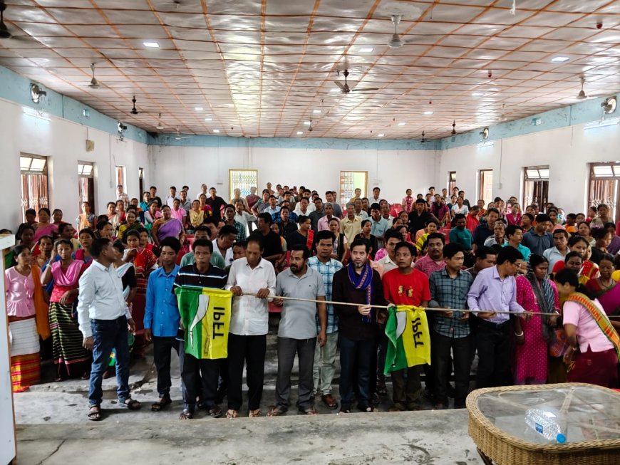 হেজমারায়‌ IPFT-তে যোগ দিল ২২০ জন ভোটার, চেষ্টা হারানো জমি পুনরুদ্ধারের