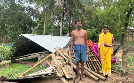 মোহনপুর মহকুমায় ঝড়ের প্রভাবে ব্যাপক ক্ষয় ক্ষতি, শিবিরে আশ্রিত ৩ শতাধিক পরিবার