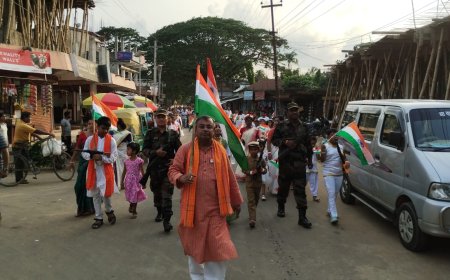 বাংলাদেশ না শুধরালে কঠোর পদক্ষেপ নেওয়া হবে, তিরঙ্গা রেলি থেকে হুঁশিয়ারি কৃষিমন্ত্রীর