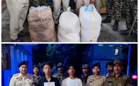 সিধাইয়ে ছিন্তাই হওয়া মোবাইল সহ ২ ছীন্তাই বাজ গ্রেফতার, উদ্ধার অবৈধ গাঁজা