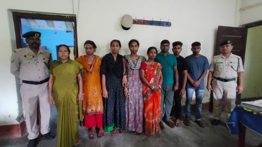 অবৈধ অনুপ্রবেশকারী নির্লজ্জ ৯ বাংলাদেশিকে গ্রেফতার করলো BSF