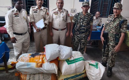 গোপন খবরের ভিত্তিতে ৫১ কিলো গাঁজা উদ্ধার করলো সিধাই থানার পুলিশ
