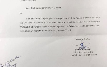 সম্প্রসারণ হচ্ছে ত্রিপুরার মন্ত্রীসভা, বৃহস্পতিবার হবে শপথ গ্রহণ