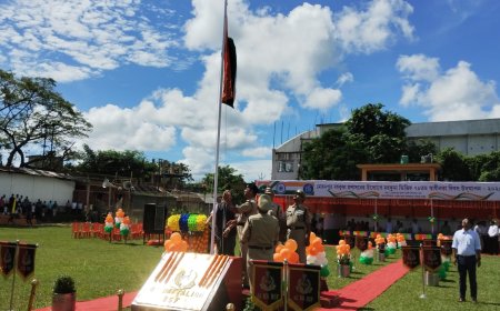 রাজ্যের যথাযোগ্য মর্যাদায় পালিত স্বাধীনতা দিবস
