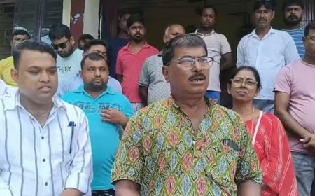 মলয় নগরে ব্যবসায়ীর জমি দখলের অভিযোগ আইনজীবী রঘুনাথ মুখার্জী এবং ওনার স্ত্রীর বিরুদ্ধে,পুলিশের মামলা দায়ের