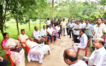 মোহনপুরে তারা সুন্দরী বাঁধে গড়ে উঠবে পর্যটন কেন্দ্র, জমি পরিদর্শন করলেন মন্ত্রী