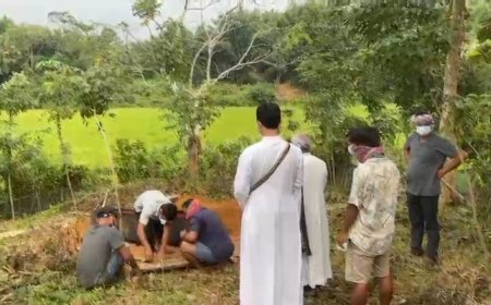 অভিচরণে ডাইনি অপবাদে খুন নন্দ রানীর দেহ ময়নাতদন্ত শেষে পুনরায় দেওয়া হল সমাধি