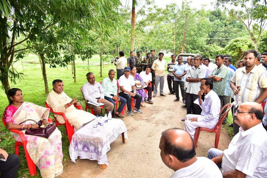 মোহনপুরে তারা সুন্দরী বাঁধে গড়ে উঠবে পর্যটন কেন্দ্র, জমি পরিদর্শন করলেন মন্ত্রী