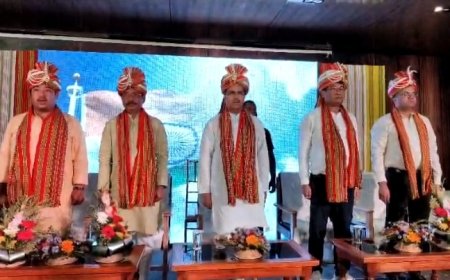 আগরতলা জনজাতি গৌরব দিবস পালনে উপস্থিত মুখ্যমন্ত্রী