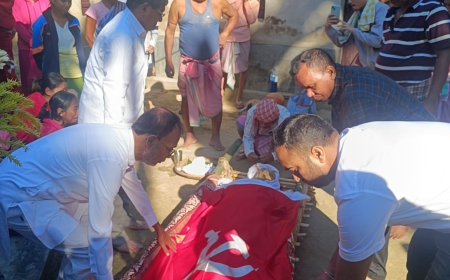 প্রয়াত হলেন বামুটিয়ার বর্ষীয়ান সিপিআই(এম) নেতা জ্যোতি লাল দত্ত