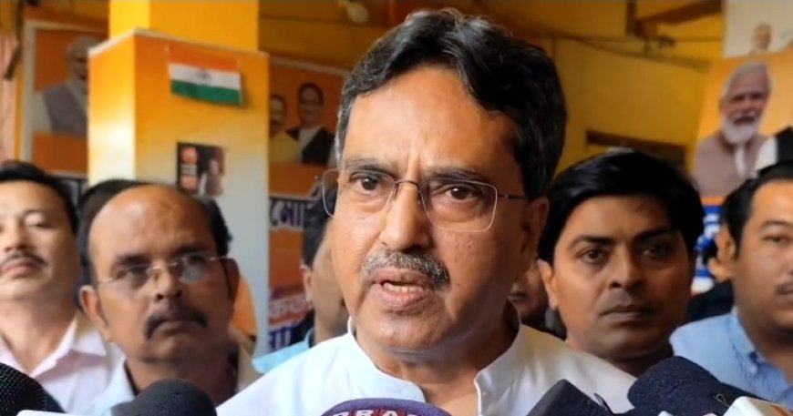 ত্রিপুরাতে ভিলেজ কাউন্সিল সহ অন্যান্য নির্বাচনকে কেন্দ্র করে বিজেপি প্রদেশ কার্যালয়ে সভা