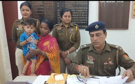 চুরি হওয়া শিশু উদ্ধার করে বাবা-মার কাছে ফিরিয়ে দিল পশ্চিম আগরতলা থানা