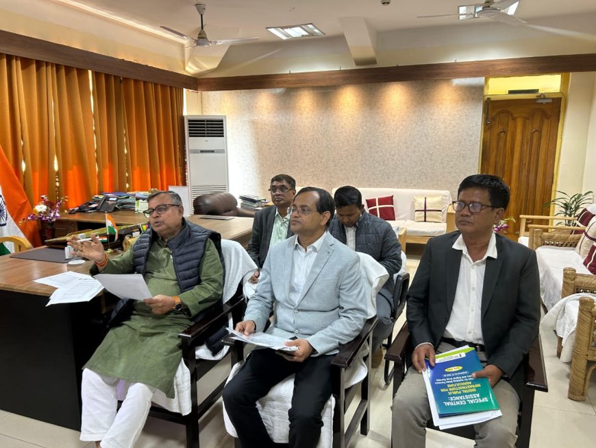 কৃষকদের রেজিস্ট্রেশন নিয়ে সচিবালয়ে বৈঠক করলেন মন্ত্রী রতন লাল নাথ