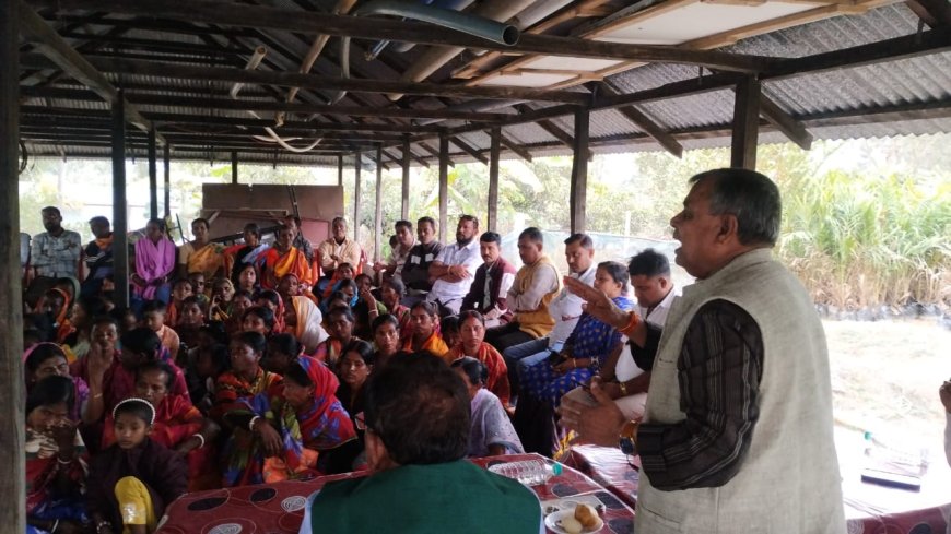 বিনোদিনী চা-বাগানে মন্ত্রী হস্তক্ষেপে সমস্যার সমাধান